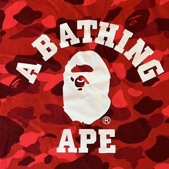 Mens Abathing ape shirt, size XXL, NWT - Picture 3 of 4
